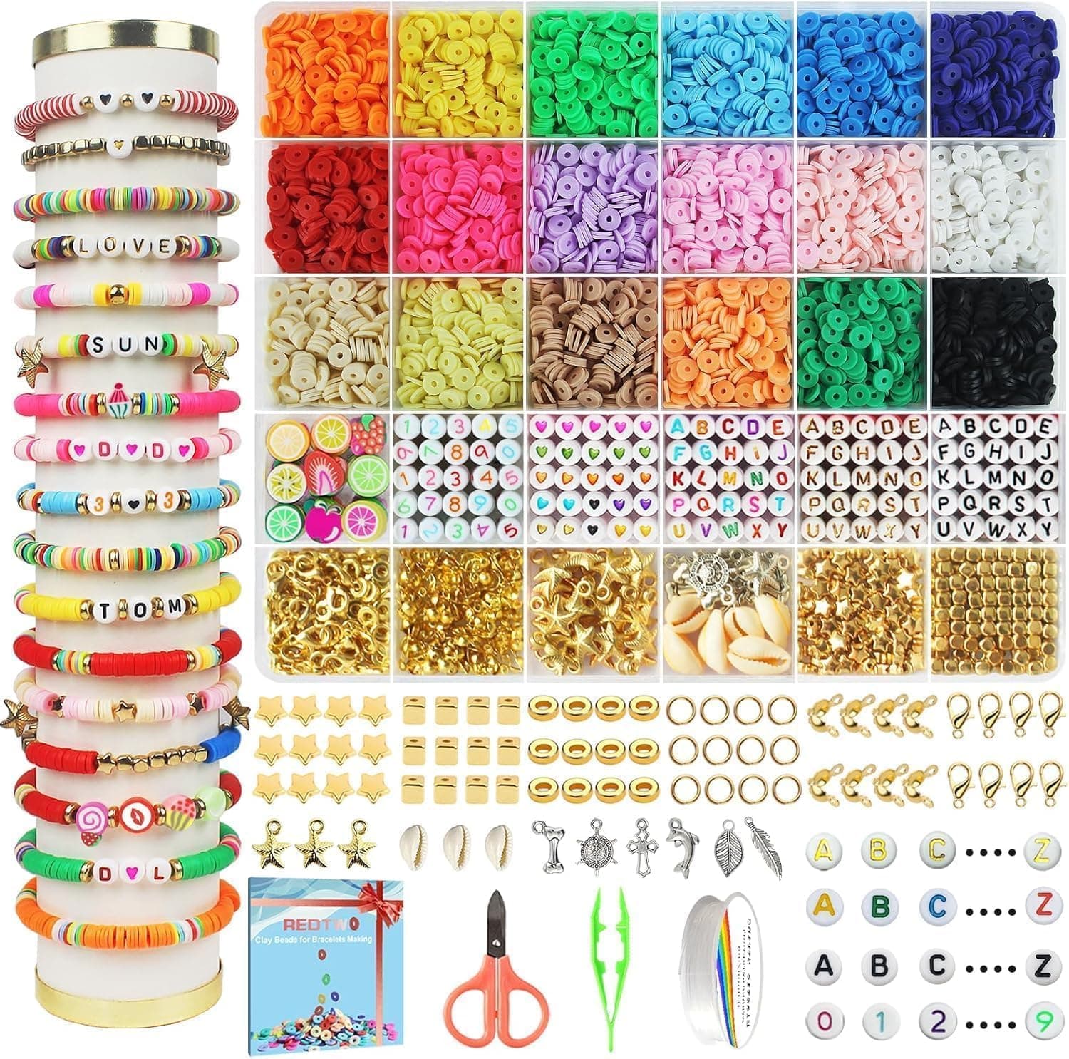 Best Clay Heishi Beads for Stackable Bracelets